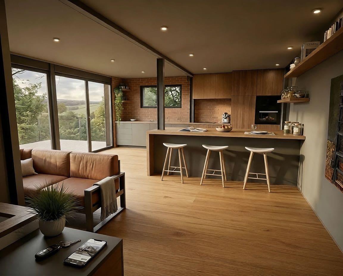 Dans l'ombre des murs - Maison container à Toulouse - Photo 1