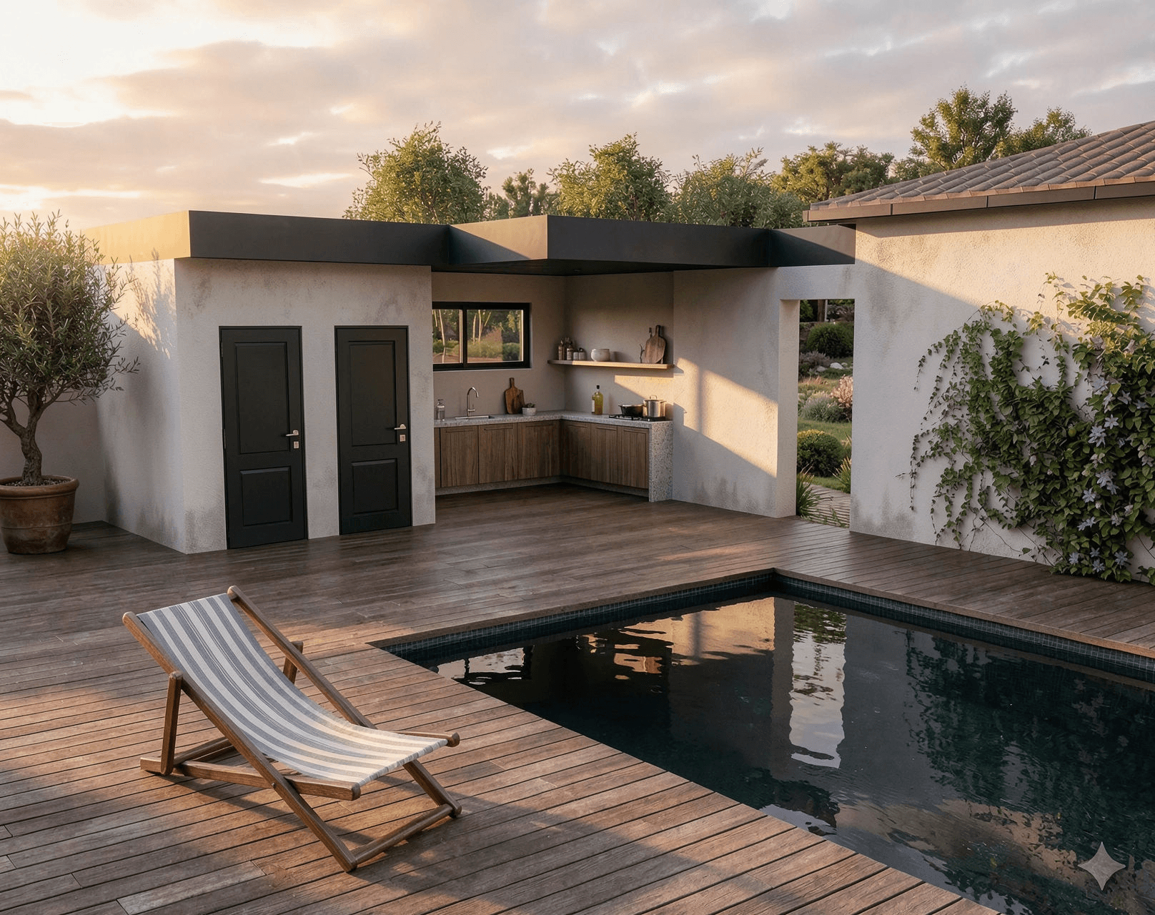 Pool House - Piscine à Toulouse - Photo 1