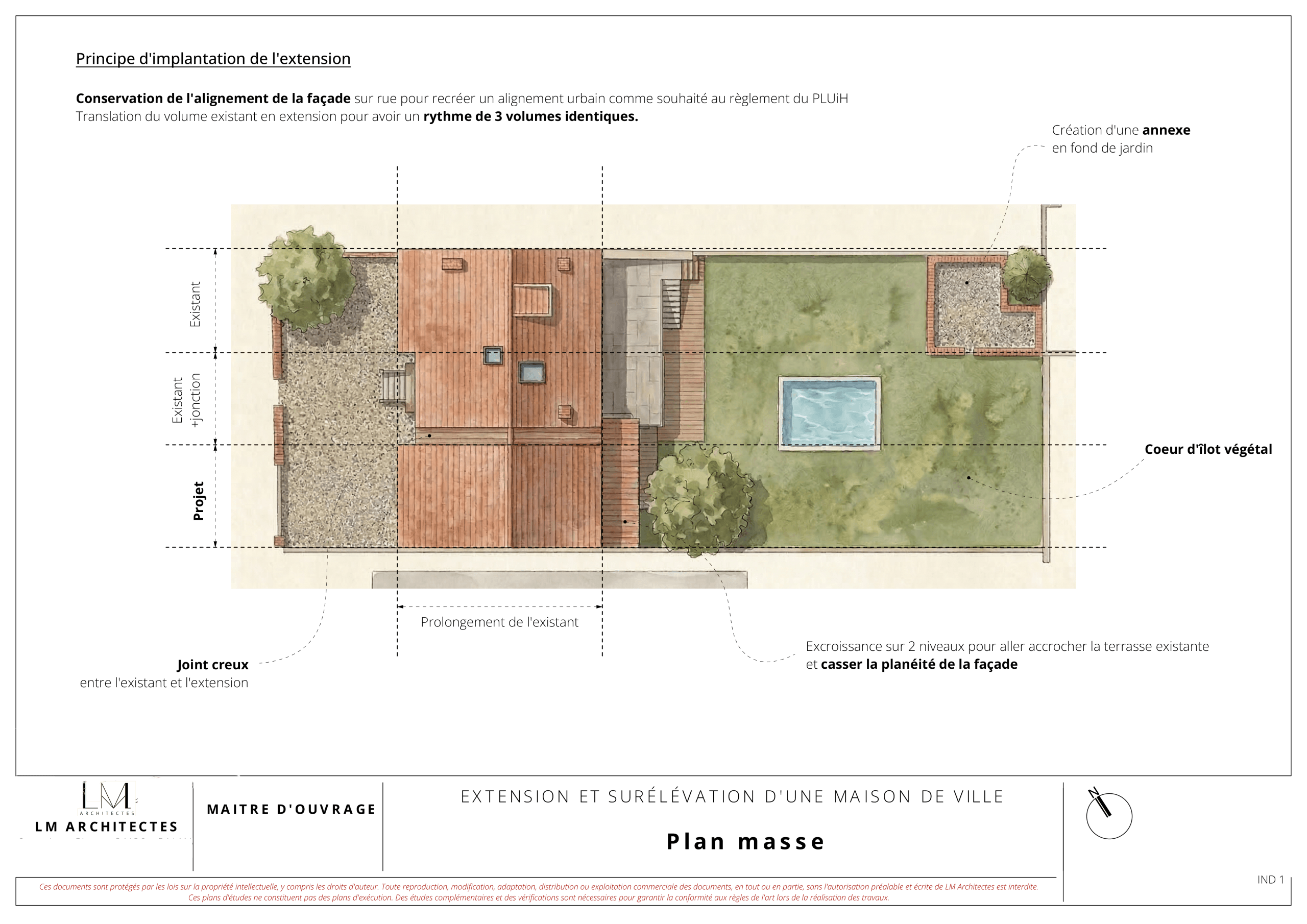 Permis de construire par un architecte à Toulouse